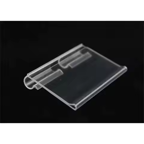 30pcs Hot Sale Supermarket Clear Pvc Price Tag Sign Label Display Holder Price Advertising Promotion