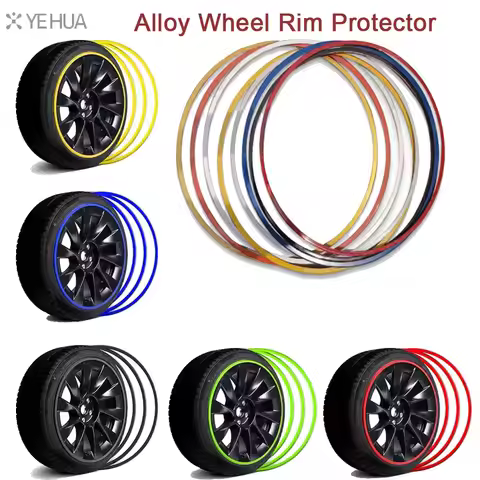 Yehua Automotive Alloy Wheel Rim Protector For Tesla Model 3 Y For BMW Benz Audi Hyundai Toyoto VW I