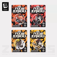 Ready Stock Official Zenless Zone Zero New Eridu Chibi Badge -Belobog Industries-  Koleda Anton Miho