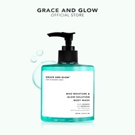 Grace and Glow Miss Moisture &amp; Glow Body Wash 400 ml - Sabun Mandi Cair untuk Melembabkan Kulit with Hyaluron【BPOM】