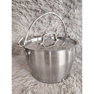 SURPLUS Like new 6Qt. Stainless pot 18-10,Induction with free takip