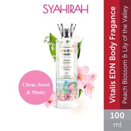 Syahirah Vitalis EDN Peach Blossom & Lily Of The Valley Perfume 100ml