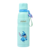 MINISO Disney Lilo and Stitch 20 oz Water Bottle with Detachable Charm -Stainless Steel Insulated Tu