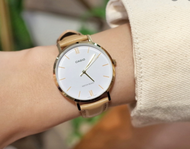 นาฬิกา Casio รุ่น LTP-VT01GL-7B นาฬิกาผู้หญิงสายหนัง รุ่นใหม่ล่าสุด- มั่นใจ ของแท้ 100% รับประกันสินค้า 1 ปีเต็ม