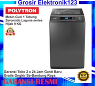 Mesin Cuci POLYTRON 1 Tabung Zeromatic Laguna series 9 KG PAW 9028Y