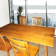 【吉迪市100%全柚木家具】RPTA005A 柚木餐桌 簡約 日式 電腦桌