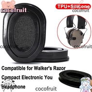 COCOFRUIT 1 pair Headphone Ear Pads, TPU Replacement Earphone Cushions, Silicone Ear Cover Cushions 