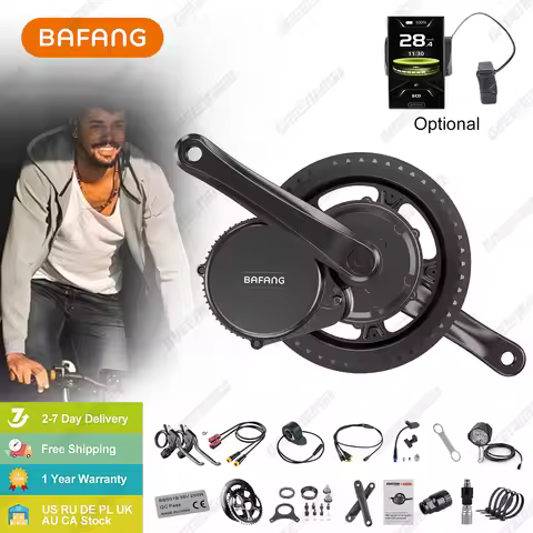 BAFANG 48V BBS02B CAN Motor M615 M325 M215 Mid Drive Electric Bike Conversion Kit 1000W 750W 250W 50