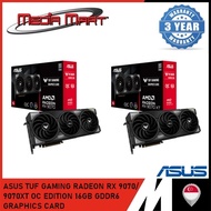 ASUS TUF GAMING RADEON RX 9070/ 9070XT OC EDITION 16GB GDDR6 GRAPHICS CARD