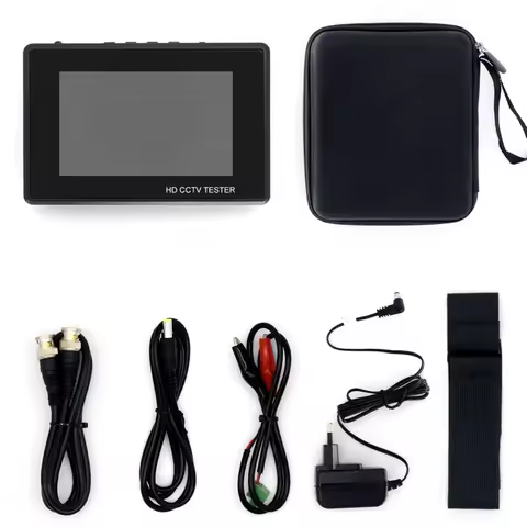 4K CCTV IP Tester IPC-1800 Plus 4 In Wrist IP AHD CVI TVI CVBS 5 In 1 Monitor For Analog Ip Camera T