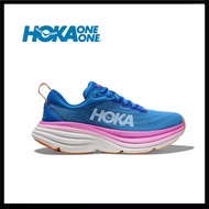 ของแท้อย่างเป็นทางการ  Hoka ONE ONE Bondi 8 Sports shoes แฟชั่น รองเท้าลำลอง