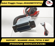 Termurah!!! Soket Piaggio Vespa JDIAG/MST/FXTUL