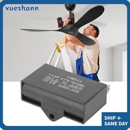 XUESHANN CBB61 Capacitor, ±5% 50/60Hz Fan Motor Starting Capacitor, Durable 350VAC 2-Pin 10UF Motor 