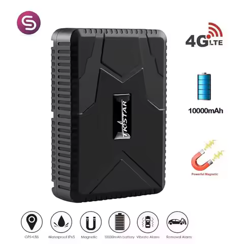 4G TKSTAR TK915 10000 mah Waterproof IP 66 Vehicle GPS Tracker Truck 120 Days Long Standby Time Magn
