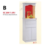 ALTAR TABLE / PRAYER CABINET WITH TOP / 神台/ BUDDHA TABLE / PRAYER TABLE /ALTAR CABINET/FENGSHUI ALTA