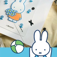 【Pinkoi x miffy】2024米飛兔Miffy文具系列 A4板夾文件夾小雛菊