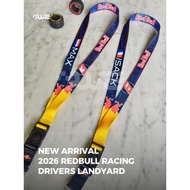 LANYARD F1 RED BULL SEASON 2026 (MAX VERSTAPPEN) (ISACK HADJAR)