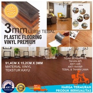 3MM THICKNESS VINYL PARQUET FLOOR STICKER WOOD VINYL FLOOR STICKER WALLPAPER VINYL WOODEN FLOOR STIC