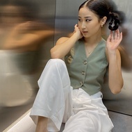 Nine Studio - Ganni Top Sage