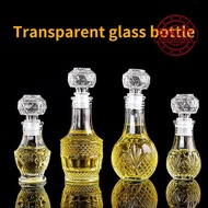 50ml Transparent Dispensing Empty Bottle /glass Whiskey Wine Bottle Decanter Glass Liquor P8r8