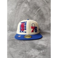 Snapback New Era Sixers, not raiders