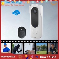[Stock] Smart Wireless Video Doorbell Digital Visual Intercom WIFI Door Bell Electronic Doorbell 480P Home Security Camera