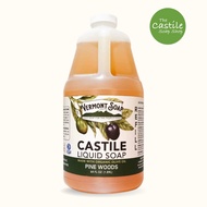 The Castile Soap Shop | Castile Liquid Soap | Pinewoods | 1.89L | Vegan | For all Skin Types