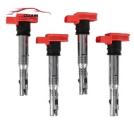 06E905115D 4Pcs Ignition Coil Pack  for Volkswagen Touareg Porsche Cayenne Audi A8 Q5 Q7 S5 R8 06E90
