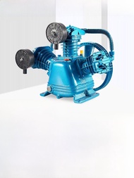 Universal Piston Air Compressor Head แรงดันสูงปั๊มสูญญากาศหัว Dual กระบอกเหล็กหล่ออุปกรณ์เสริมสําหรั