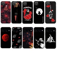 Google Pixel 2 3a XL 4 XL 6 Pro Soft Phone Case Black TPU Cases Silicone Cover FM113 Naruto art design