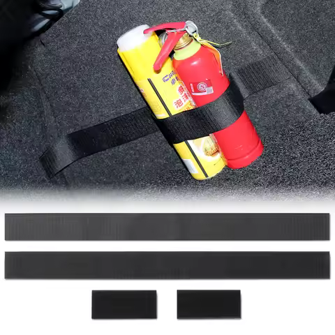Car Fire Extinguisher Sticker nylon tape for BMW 1 2 3 4 5 6 7 series E39 E60 E90 X1 X2 X3 X4 X5 X6 