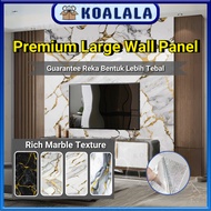 Large 300cm x 120cm Flexi Marble Sheet Imitation Ceramic Wallpaper Dinding TV Papan Latar Belakang