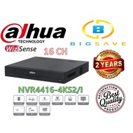 DAHUA 16CH / 16 CHANNEL  NVR4416-4KS2/I 1.5U 4HDDs WIZSENSE NVR NETWORK RECORDER