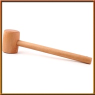 [chasoedivine.] Beech Wood Leather Carving Hammer DIY Leather Tools Mallet Knocking Installation Ham
