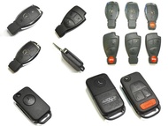 Mercedes Benz賓士鑰匙 BENZ 鑰匙殼,晶片鑰匙配置.遙控器增加EIS-ESL-EZS-DME快速維修