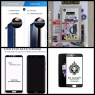 KOREAN Tempered Glass Full Glue Samsung A51 6.5" Full SCREEN A515F 5D9D