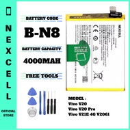 NEXCELL Compatible B-N8 for Vivo V20 / V20 Pro / V21E 4G V2061 Battery Bateri B-N8 BN8 ( 4000mAh )