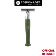 Edwin Jagger - Diffusion 72 Range - Green & Chrome Double Edge Safety Razor