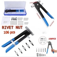 RIVET NUT TOOL 106 PCS / Hand Nut Rivet Installer Rivet kit