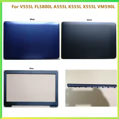 For Asus V555L FL5800L A555L K555L X555L VM590L Series Laptop LCD Back Cover & Front Bezel