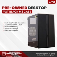LPO Desktop Computer Set and Desktop Unit Only Intel® Core™ i5-9400 With YGT M3 Black Case Asus Prim