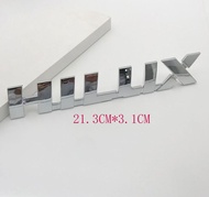 【Trending in Fashion】 3D ABS Plastic HILUX Logo Car Letter Sticker Trunk Decal Badge Emblem Car Styl