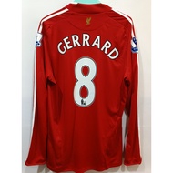 Vintages LIVERPOOL FC ( 󠁧󠁢󠁥󠁮󠁧󠁿 English Premier League ) 2008-2010 Home Long Sleeve Soccer Jersey