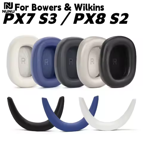 NUNU Replacement Head beam cushion /Ear Pads With plastic buckle For Bowers & Wilkins PX7 S3 /PX8 S2