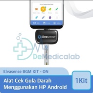 Alat Cek Gula Darah Elvasense. Alat Monitor Gula Darah Smartphone