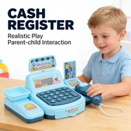 Casher Machine Budak Lelaki Supermarket Toys Play Pretend Set Register Machine