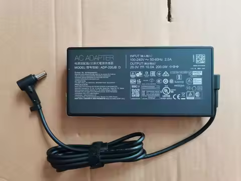 NEW OEM Slim ADP-200JB D 20.0V 10.0A 200W 6.0mm AC Adapter For ASUS TUF DASH F15 FX516PM RTX3060 Lap