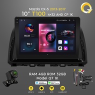 Q7 อแอนดรอย 9นิ้ว MAZDA CX5 13-17 จอ android รถยนต์ WIFI GPS YOUTUBE IPS QLED Apple Carplay จอติดรถย