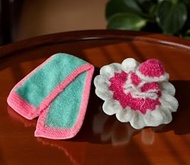 A&S VENTURES Laddu Gopal Woolen Dress Size 3 with Cap & Muffler | Handmade Winter Krishna Ji Poshak 