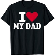 Top Sale I Love My Dad Gift Ideas Tee Fun T-Shirt Xs-3Xl